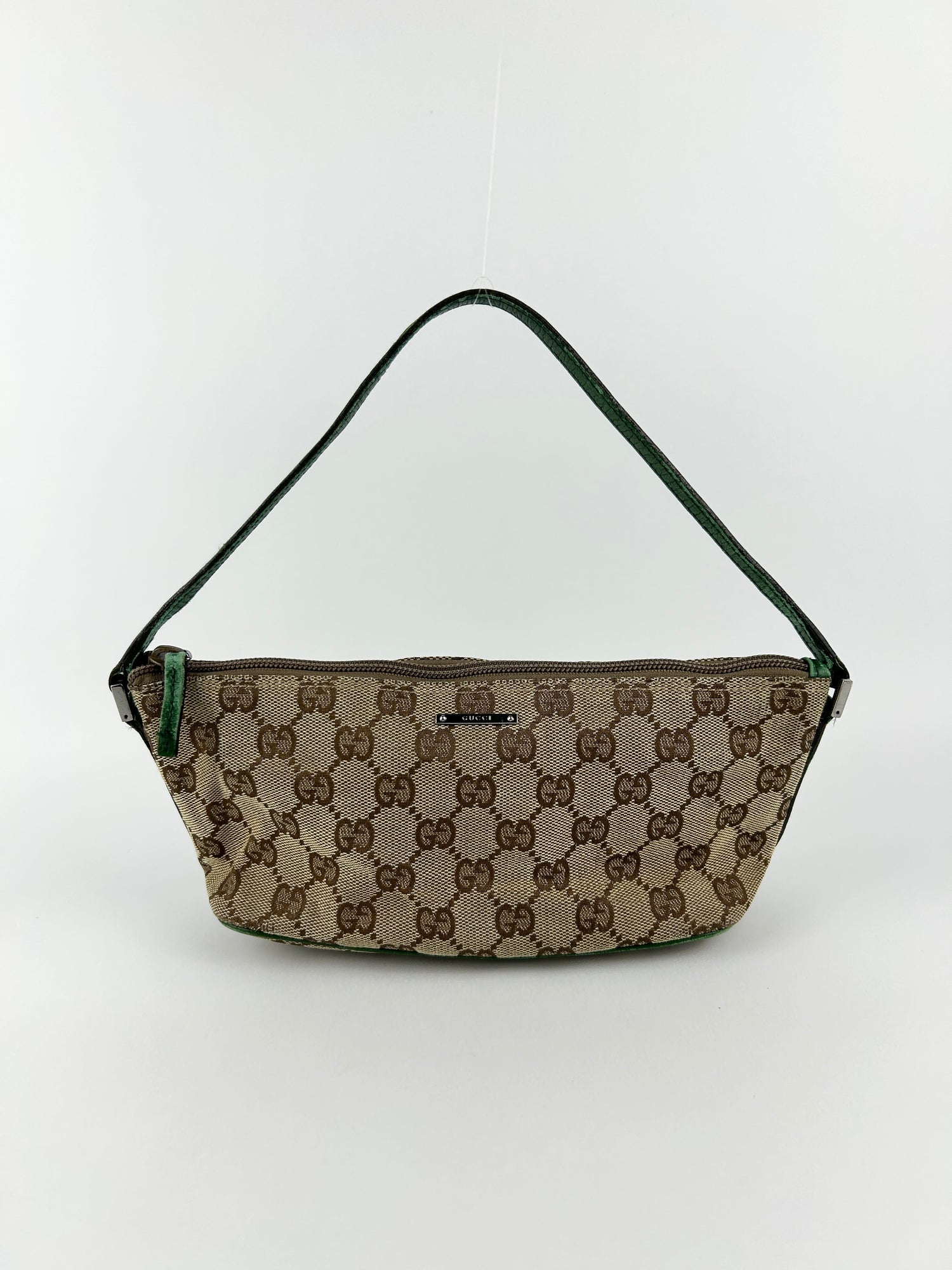 Vintage Gucci Monogram Pochette Bag