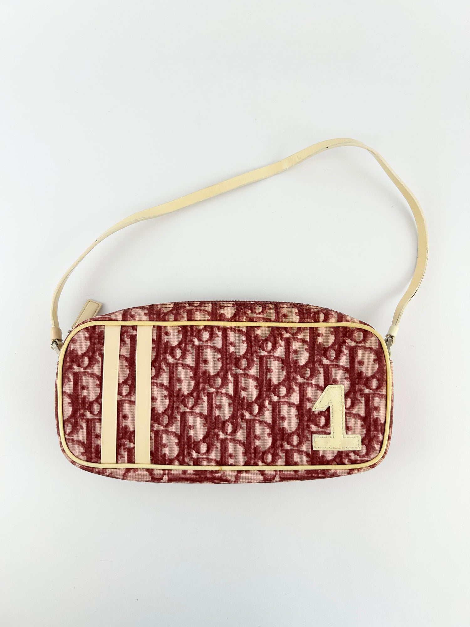 Vintage Christian Dior Monogram Shoulder Bag