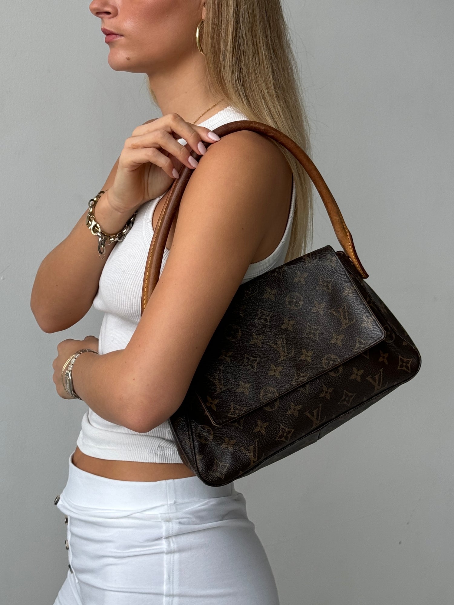 Vintage Louis Vuitton Looping PM Shoulder Bag (2001)