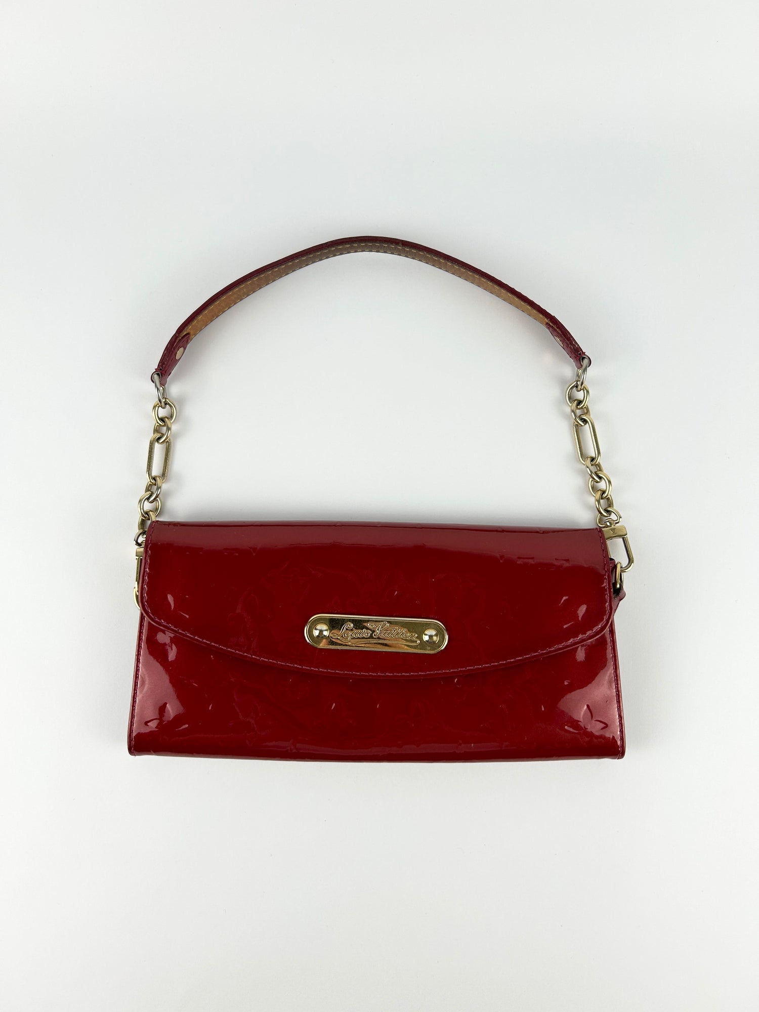 Louis Vuitton Sunset Boulevard Vernis Red Shoulder Bag (2007)