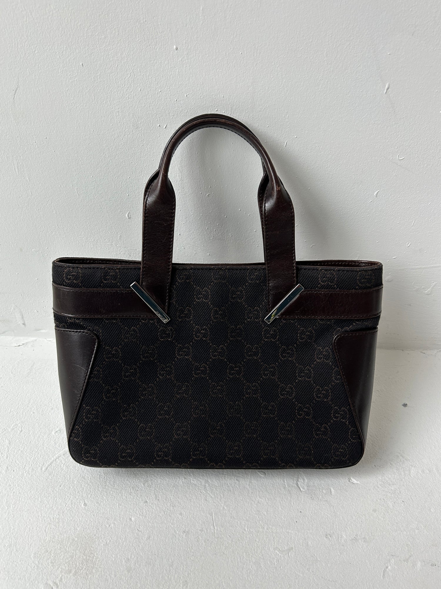 Vintage Gucci Monogram Handbag