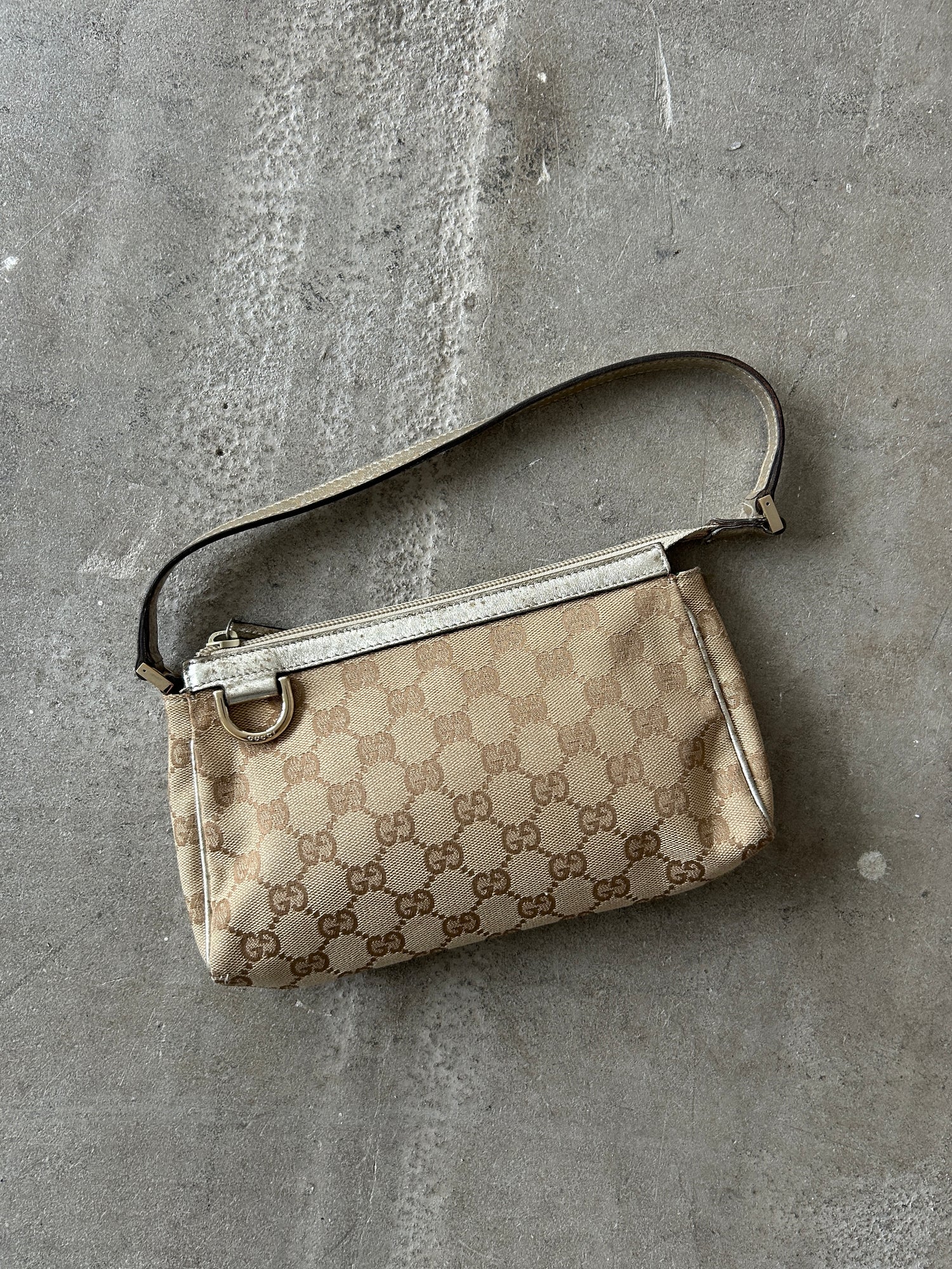 Vintage Gucci Monogram Shoulder Bag