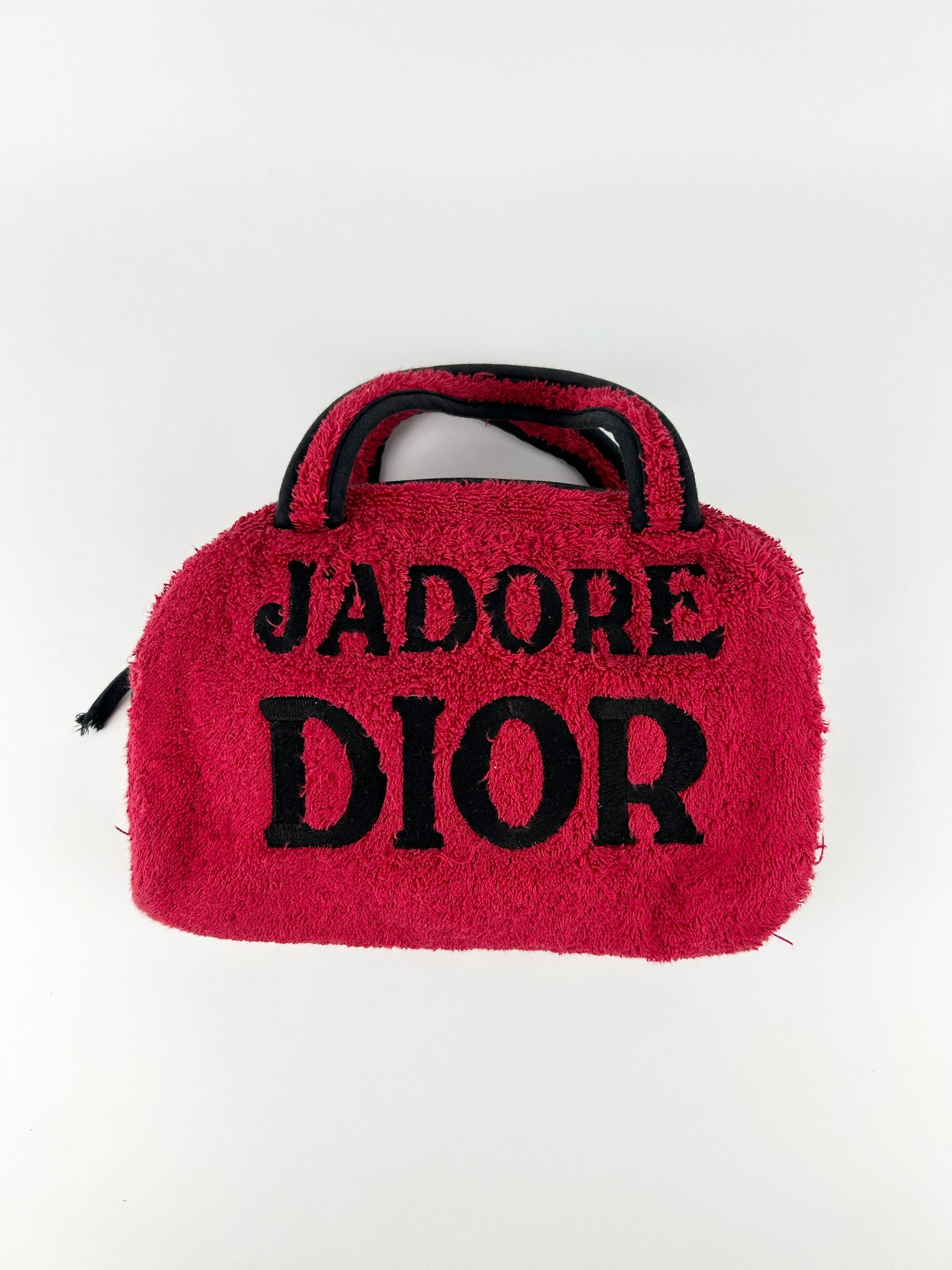 Vintage Christian Dior J’Adore Dior Towelling Handbag