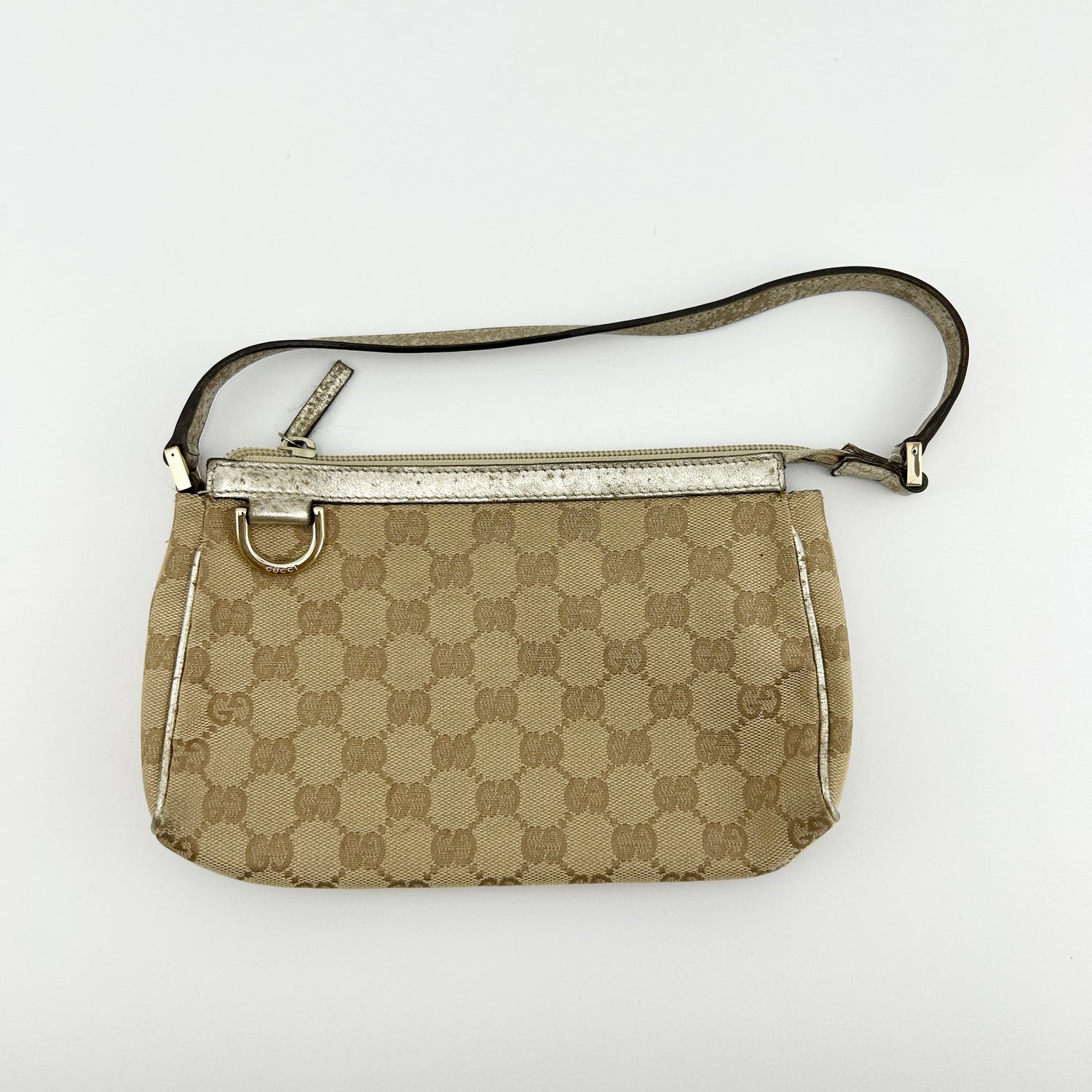 Vintage Gucci Monogram Shoulder Bag