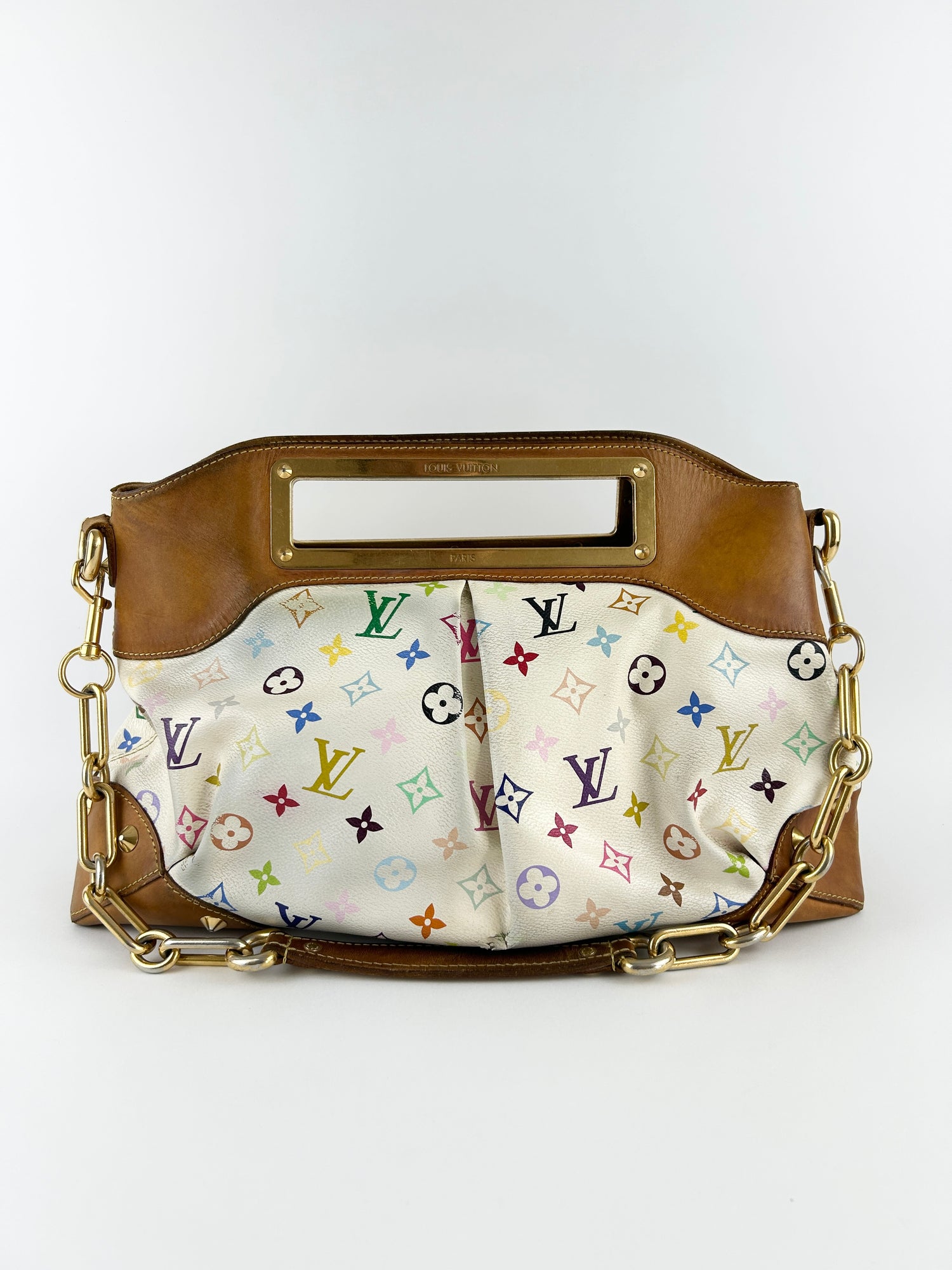 Vintage Louis Vuitton Takashi Murakami Judy GM Handbag