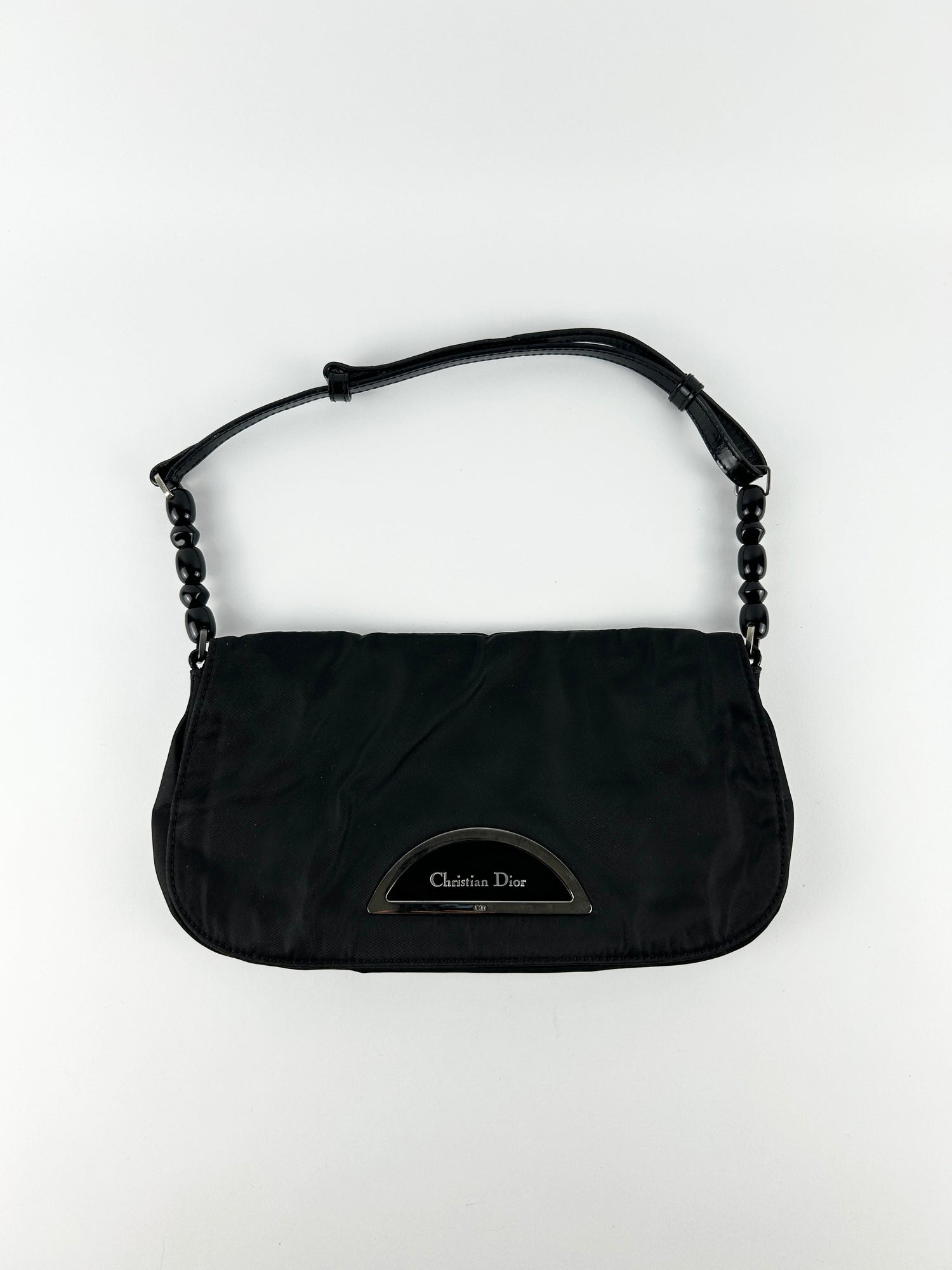 Vintage Christian Dior Black Malice Shoulder Bag